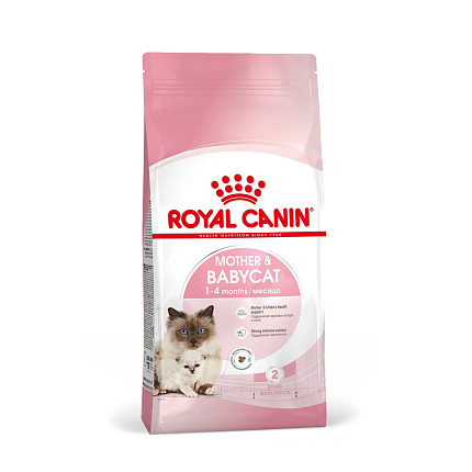 Royal Canin Mother&Babycat Корм сухой для котят в период первой фазы роста и отъема, беременных и кормящих кошек, 0,4 кг